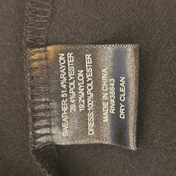 Sam Edelman Spagetti Strap Ruffle Black Midi Slip Dress Size 8 - Picture 7 of 7